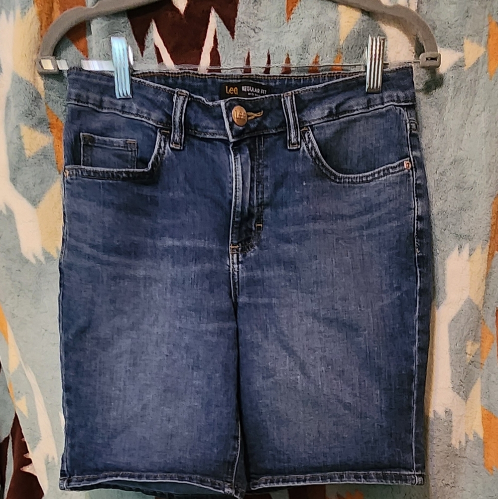 Lee Classic Indigo Denim Shorts
